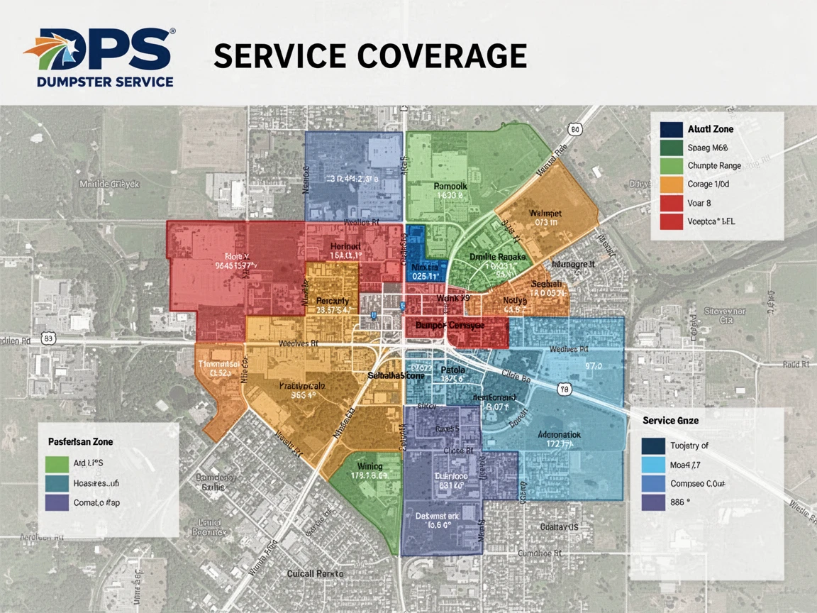 Dumpster Service Areas Map
